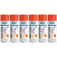 Kit 6 Tintas Spray Laranja TekBond - Alta Cobertura e Secagem Rápida para Projetos Criativos - imagem 1