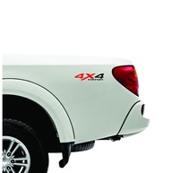 Kit 2 Adesivos 4x4 Mitsubishi L200 Triton Lateral - Estilo e Personalidade Off-Road - imagem 1