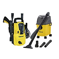 Kit Lavadora de Alta Pressão e Aspirador 10L Tekna: Limpeza Completa - imagem 1