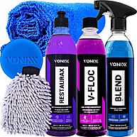 Kit Lavagem Automotiva Blend: Brilho e Proteção! - imagem 1