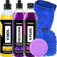 Kit Lavagem Automotiva Vonixx: Limpeza Total! - imagem 1