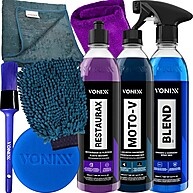 Kit Lavagem Moto Vonixx: Limpeza Completa! - imagem 1