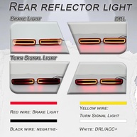 Kit Luz de Neblina LED Sequencial para Toyota Land Cruiser LC100 & Lexus LX470 (1998-2007) - Fumaçado - imagem 3