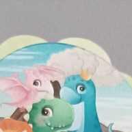 Kit Lembrancinha Personalizado Dinossauro – Fácil de Montar e Único! - imagem 1