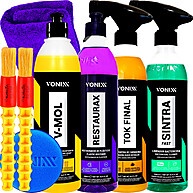 Kit Limpeza Automotiva Completo: V-Mol, Tok Final e Mais! - imagem 1