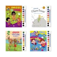 Kit Livros Aquarela Divertido: Cores e Histórias! - imagem 1