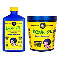 Kit Lola Cosmétics Argan Oil: Shampoo e Máscara de Reconstrução - imagem 1