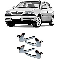 Kit Maçaneta Interna Gol G3 Cromada 2000 a 2005 - imagem 1