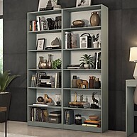 Kit Madesa com 2 Estantes Livreiro 6908 – Organize com Estilo - imagem 1