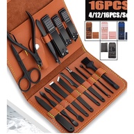 Kit Manicure Profissional: 16 Peças em Aço Inox - imagem 1