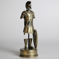 Estátua de Armadura de Deus - 25,4 cm - Kit Montagem Criativa em Resina Pintada à Mão - imagem 5