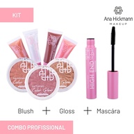 Kit Maquiagem Ana Hickmann: Gloss, Blush & Máscara! - imagem 1