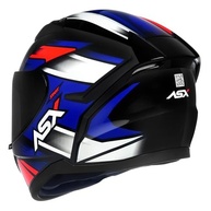 Kit Capacete Masculino ASX City Start Azul Esportivo com Viseira Fumê - Segurança e Estilo para Seu Rolê! - imagem 3