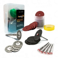Kit Micro Retífica 60 Peças: Corte e Desbaste! - imagem 1