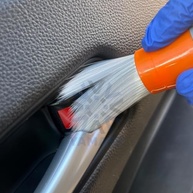 Kit Essencial Detalhamento Interno: Pincel e Pano Microfibra JS para Carro Impecável - imagem 4