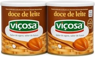 Kit 2 Doce Leite Viçosa Tradicional 800g Minas Gerais Cremoso Premiado O Melhor Do Brasil Artesanal Sobremesa (Kit2LatasGrandes) - imagem 2