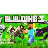 Kit Minecraft 10 Peças: Personagens e Aventuras em Miniatura - imagem 1