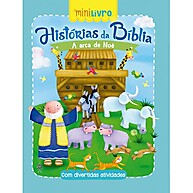 Kit Minilivros Arca de Noé – 20 Histórias Bíblicas para Crianças - imagem 1