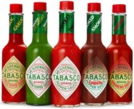 Kit Molho Pimenta Tabasco 60ml - 5 Sabores Diferentes - imagem 1