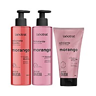 Kit Morango Labotrat: Hidratação e Esfoliação - imagem 1