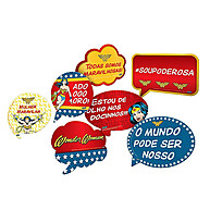Kit Mulher Maravilha: Decore Festas com a Heroína! - imagem 1