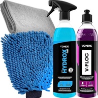 Kit Essencial Vonixx: Shampoo V-Floc Neutro 500ml + Coating Cerâmico Hydrox Fast 500ml | Brilho e Proteção Duradoura - imagem 2