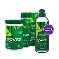 Kit Novex Broto de Bambu: Cabelos Fortes e Brilhantes em 1 Passo - imagem 1