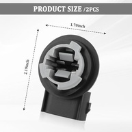 Kit 2 Soquetes de Lanterna Traseira OEM para Ford Edge, Escape, Lincoln - Substituição Essencial - imagem 3