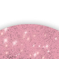 Kit Painel e Cilindros Glitter Rosa e Preto com Elástico - Festa Pronta em Minutos - imagem 1