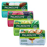 Kit Palmolive Naturals: 4 Sabonetes com Aloe Vera e Óleo de Oliva - imagem 1