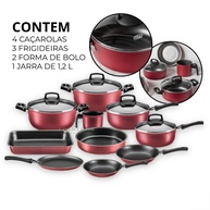 Kit Panelas SuperFlon: 10 Peças + Bônus! - imagem 1