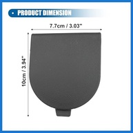 Kit 2 Capas para Cinto de Segurança Dianteiro Jeep Liberty 2009-2012 | Dodge Nitro - imagem 3