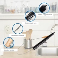 Kit Profissional de Limpeza para Secadora - Escova Longa com Cerda Densa e Flexível para Remover Fiapos - imagem 5