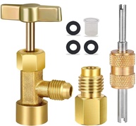 Kit Ferramenta R134A: Dispensador, Adaptador e Removedor de Válvula para Freon - imagem 1
