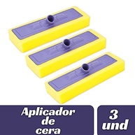 Homultuin Kit 3 Rodos Espuma para Pisos Frios e Madeira - Limpeza Profissional com Passa Cera - imagem 3