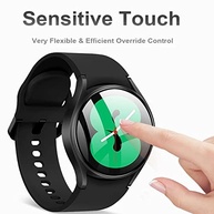 Kit Premium: Capa Bumper Preta + Película 9D para Galaxy Watch 4 40mm - Proteção Total Jodda - imagem 3