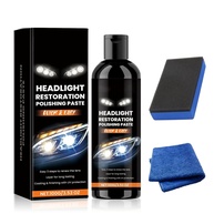 Kit de Restauração de Faróis 2025 - Pasta de Polimento para Remoção de Manchas e Amarelamento - imagem 1