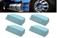Kit 4 Pedras Azul para Polimento de Rodas de Caminhão e Tanque Cromado (650gr) - imagem 2