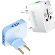 Adaptador de Tomada Universal para Viagem: Kit 2 em 1 com Múltipla Compacta e Plug Internacional Bivolt - imagem 1
