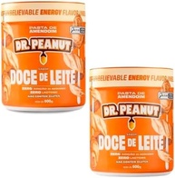 Kit 2x Pasta de Amendoim 600g - Dr Peanut (Doce de Leite) - imagem 2