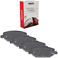 Kit Pastilha Freio Cobalt Spin 2017–2021 Willtec PW972 - imagem 1