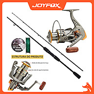 Kit Pesca Completo 15kg: Vara + Molinete 4000 - imagem 1