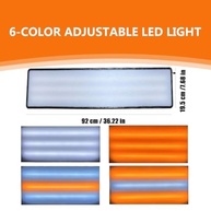 Luz PDR Profissional 600mm com 6 Cores - Kit Reparo de Amassados Sem Pintura - imagem 3