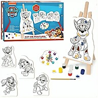 Kit Pintura Patrulha Canina: Diversão e Arte! - imagem 1