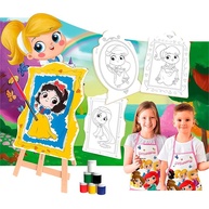Kit Pintura Princesas: Diversão Criativa! - imagem 1