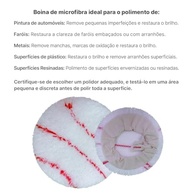 Kit com 2 Boinas de Lã Microfibra 125mm (5") para Polimento Automotivo - Acabamento Perfeito - imagem 5