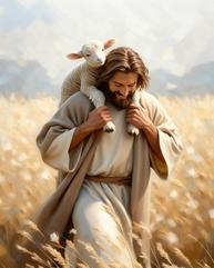Kit de Pintura por Números Jesus - Tela Cristã Premium com Tintas Acrílicas para Adultos Iniciantes - imagem 1
