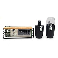 Kit Porta Escova + Sabonete + Prateleira Eco Design 9060 - imagem 1
