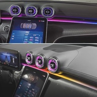 Kit Luz Ambiente 64 Cores para Mercedes Benz GLC X254 (2023-2025) - 4 Peças Premium - imagem 3