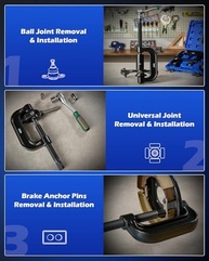 Kit Prensa Junta Esférica Orion Motor Tech 4x4: A Ferramenta Essencial para Seu Veículo - imagem 5